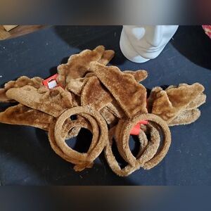 Brown Reindeer Antler Headbands